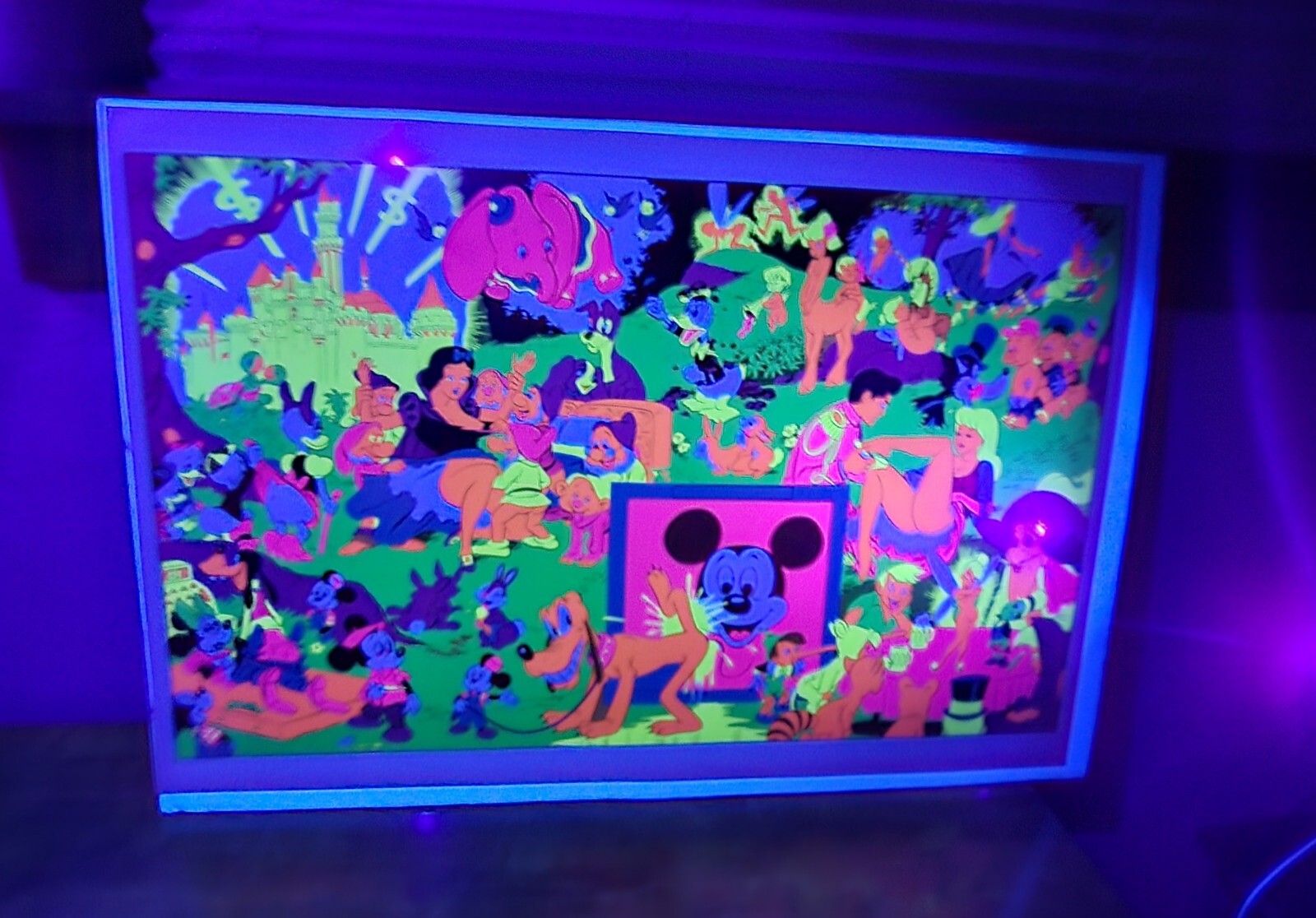 VINTAGE 1967 WALLY WOOD DISNEY ORGY PARADOY BLACKLIGHT POSTER Sealed 24x36" VINTAGE 1967 WALLY WOOD DISNEY ORGY PARADOY BLACKLIGHT POSTER Sealed 24x36"