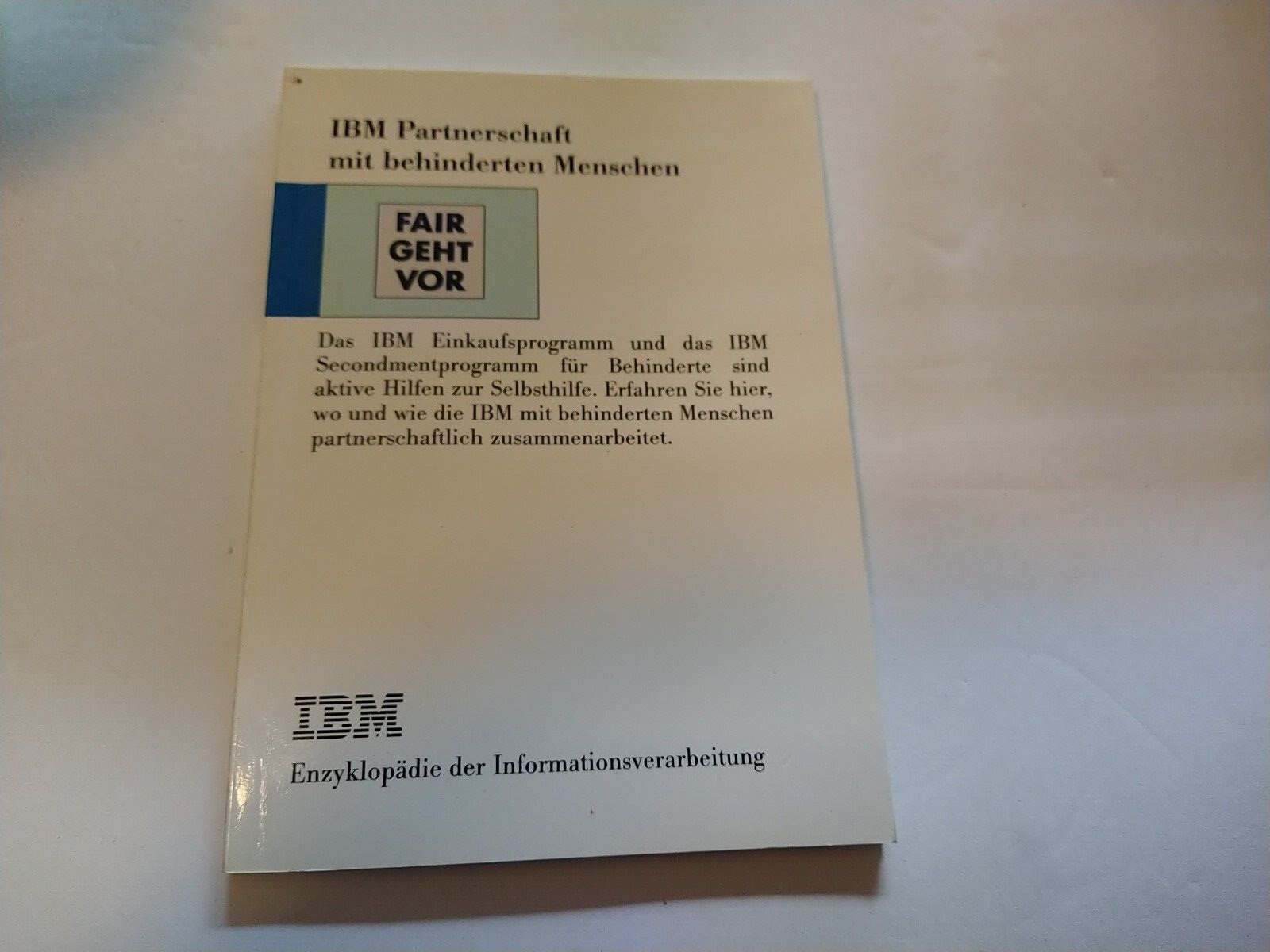 ITHistory (1991) IBM Brochure:\
