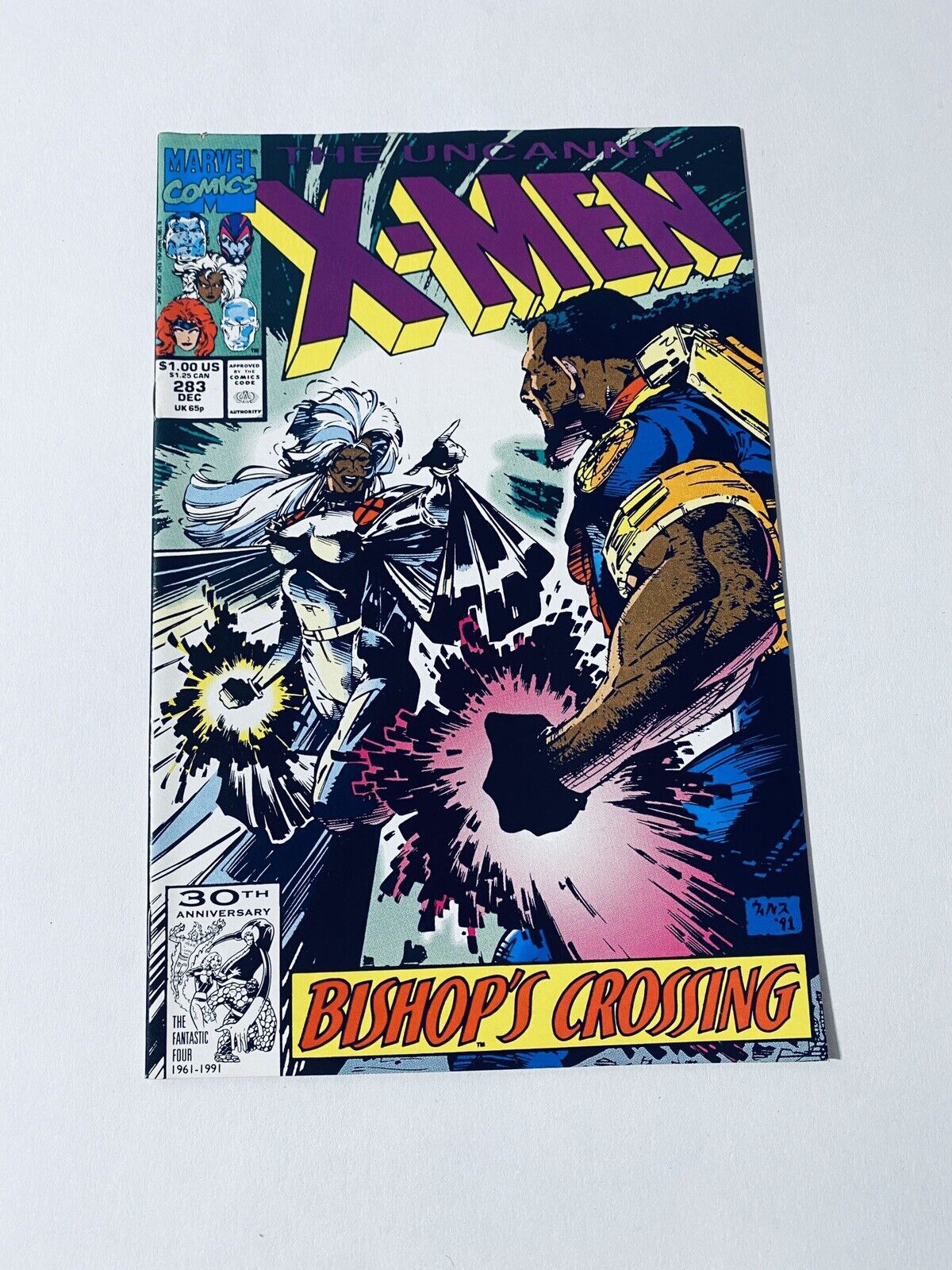 Uncanny X-Men #283 Marvel Comics 1991 First Bishop Cover