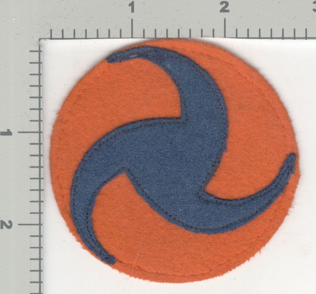Off Uniform WW 2 US Army AF General Headquarters Layered Wool Patch Inv# K3594 Off Uniform WW 2 US Army AF General Headquarters Layered Wool Patch Inv# K3594