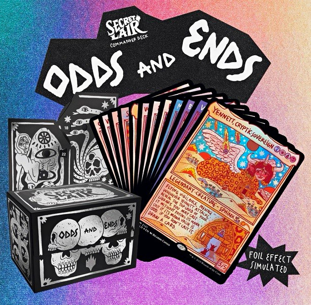 MTG Secret Lair Odds & Ends Commander Deck WAVE 1  PRESALE Order Confirmed