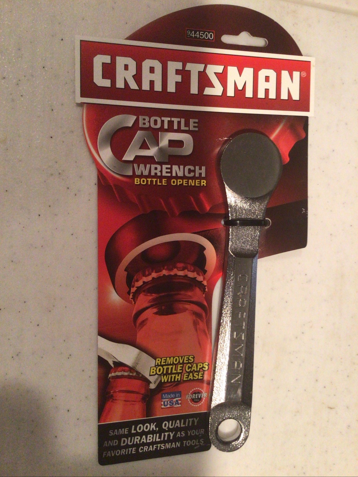 Rare Discontinued Craftsman Bottle Opener Made in U.S.A - part number 44500 Rare Discontinued Craftsman Bottle Opener Made in U.S.A - part number 44500