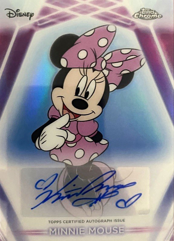 Topps 2026 Disney Neon Etch Autograph Minnie Mouse Kaitlyn Robrock CNA-KR(CHASE) Topps 2026 Disney Neon Etch Autograph Minnie Mouse Kaitlyn Robrock CNA-KR(CHASE)