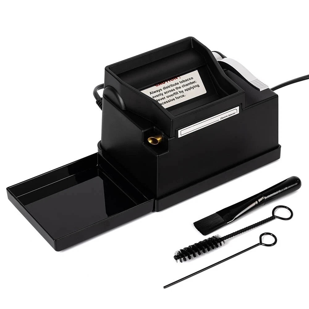 NEW POWERMATIC 2+ ELECTRIC CIGARETTE ROLLING MACHINE INJECTOR NEW POWERMATIC 2+ ELECTRIC CIGARETTE ROLLING MACHINE INJECTOR