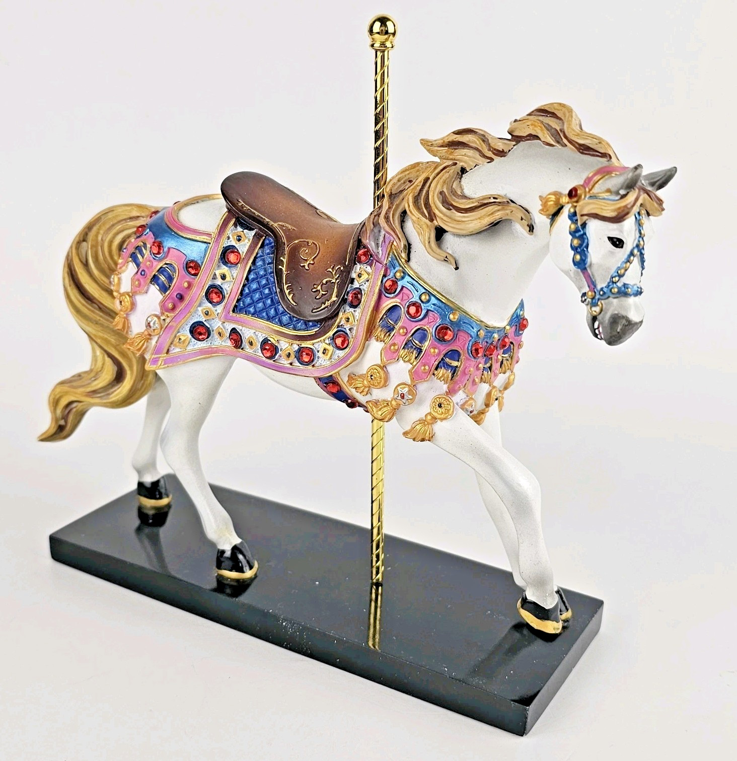 Trail of Painted Ponies Bedazzled Carousel Horse Vintage Westland  Figurine