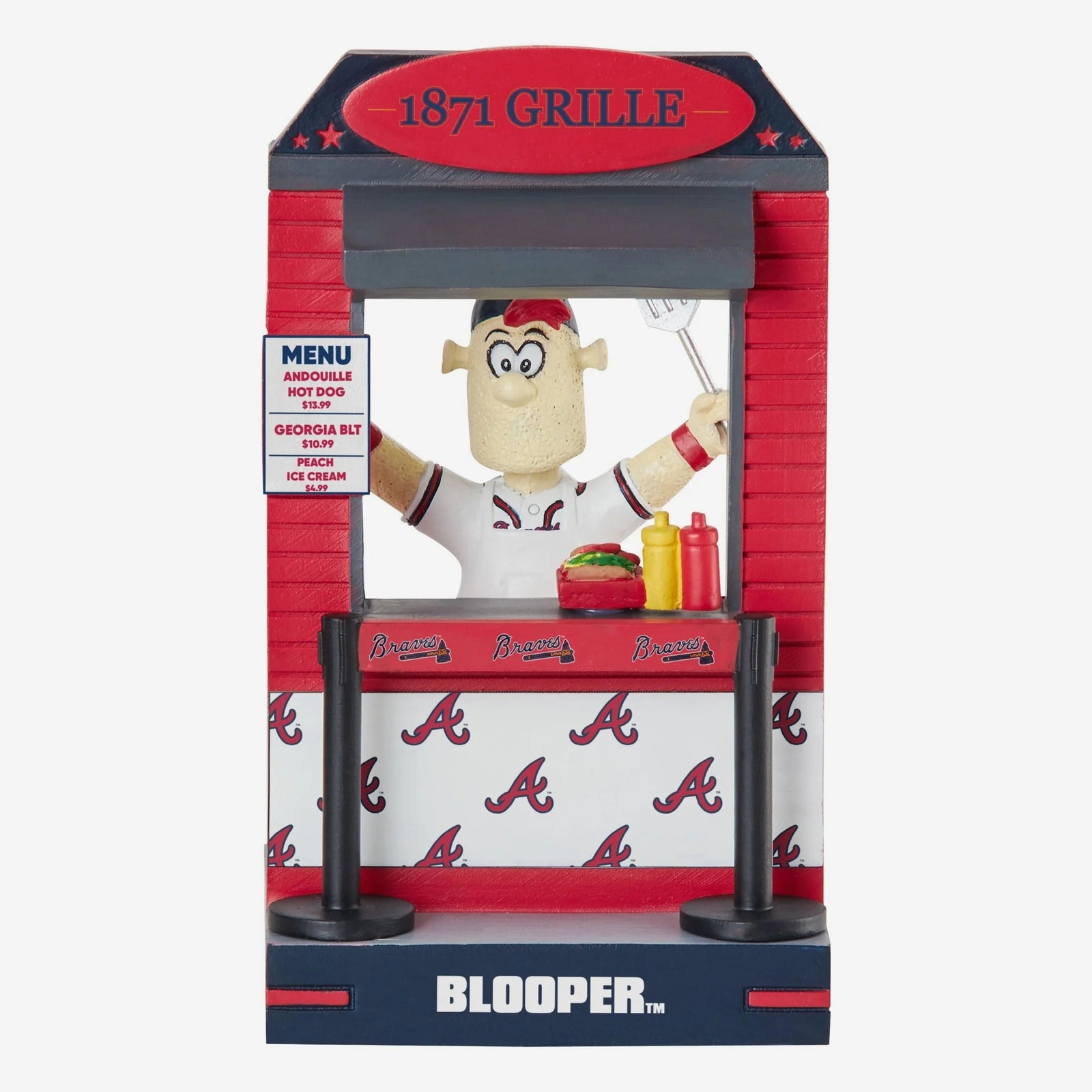 Blooper Atlanta Braves 2024 Opening Day Bobblehead MLB Baseball Blooper Atlanta Braves 2024 Opening Day Bobblehead MLB Baseball