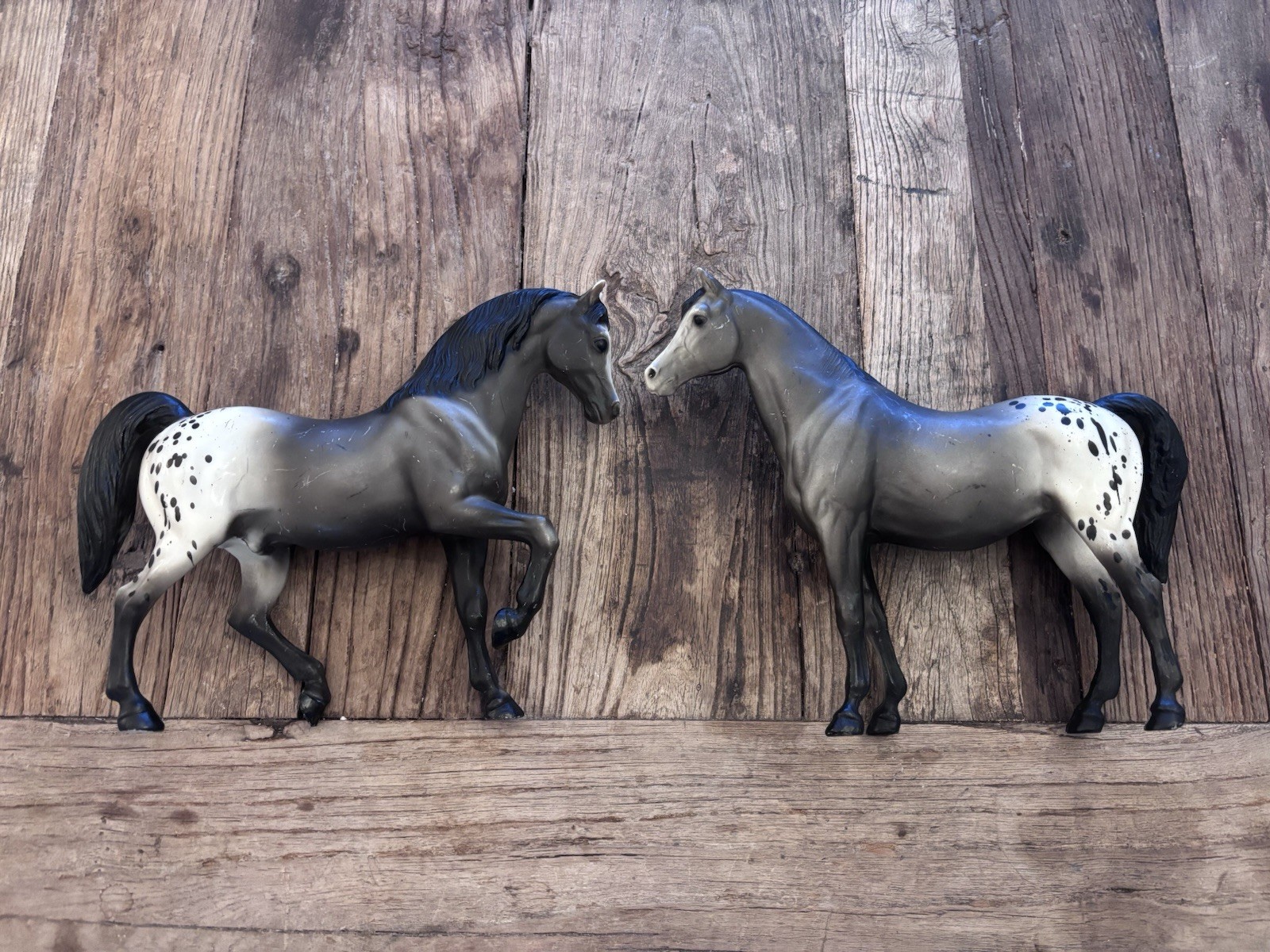 Vintage Breyer Horse Family Made And Stallion Appaloosa Vintage Breyer Horse Family Made And Stallion Appaloosa