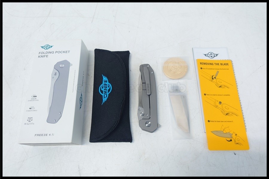 OLIGHT OKNIFE FREEZE 4 Ti Folding Knife
