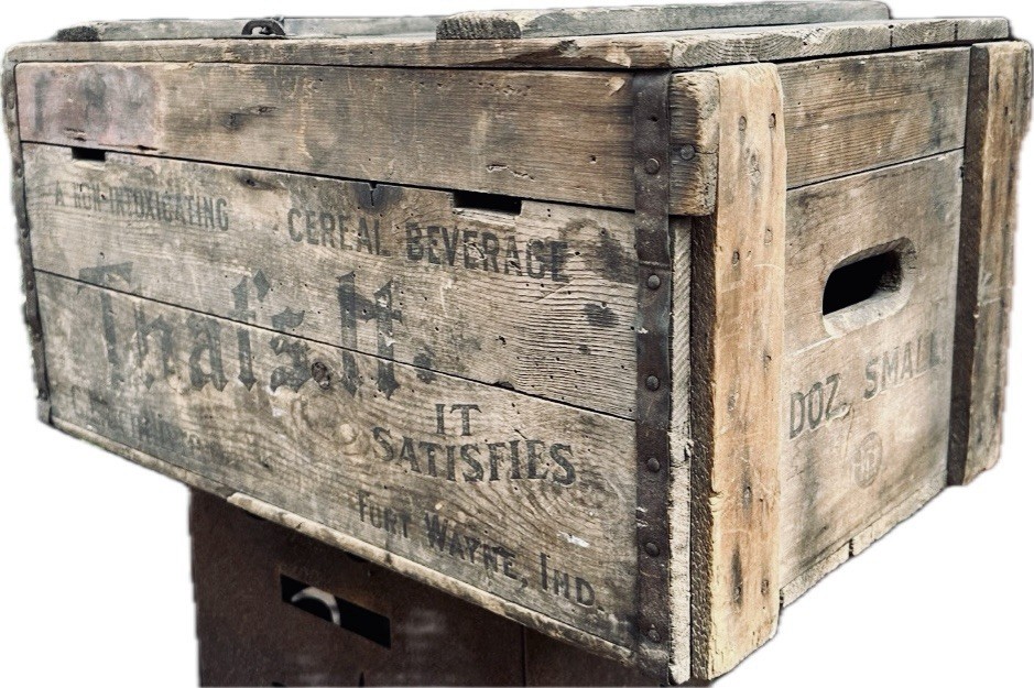 CL Centlivre THAT’S IT Prohibition Wooden Near Beer Case, Fort Wayne IN, Antique CL Centlivre THAT’S IT Prohibition Wooden Near Beer Case, Fort Wayne IN, Antique