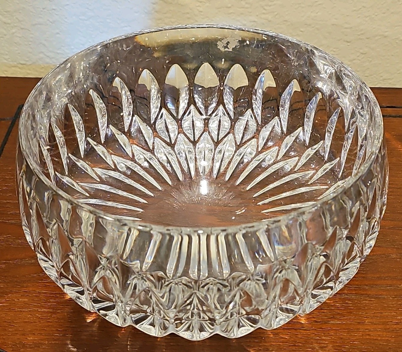 Vintage Waterford Crystal 8" Bowl