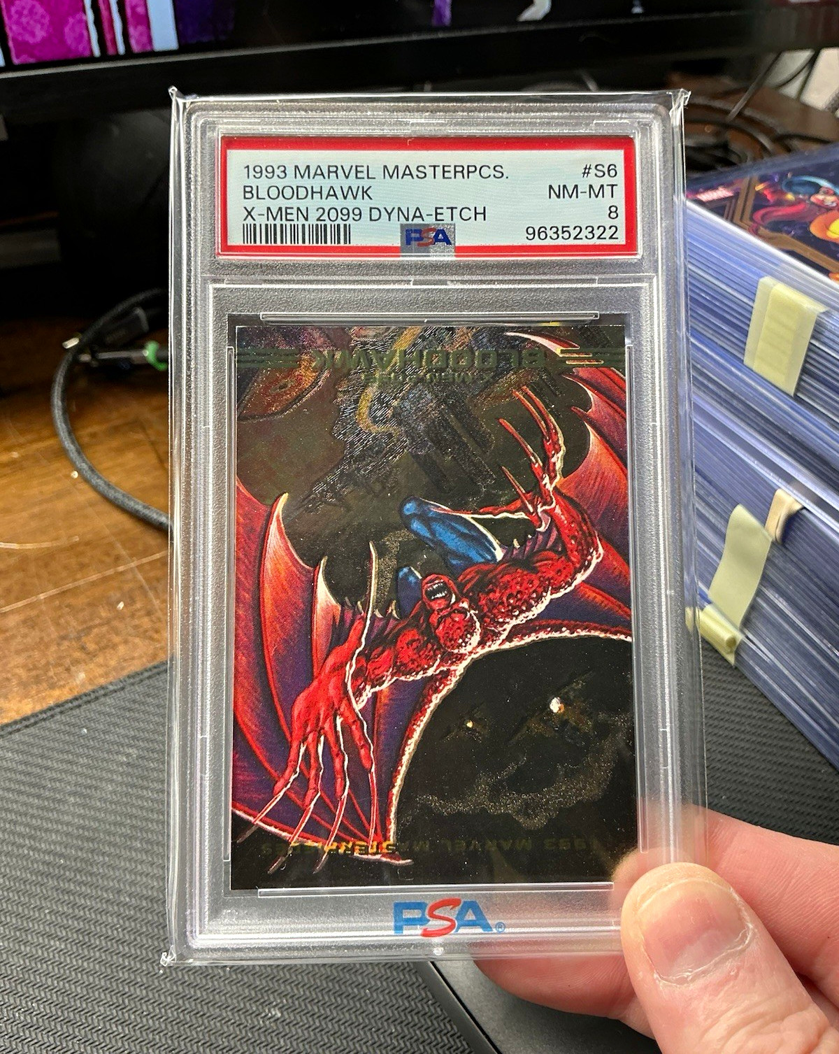 Marvel Masterpieces PSA Graded 5 Card Slab Lot 1992 1993 X-Men 2099 Rogue Marvel Masterpieces PSA Graded 5 Card Slab Lot 1992 1993 X-Men 2099 Rogue