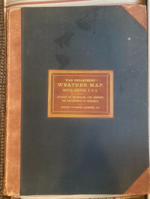 1880 US Army Signal Service Weather Maps Folio Archive 270+ War Dept Maps 1880 US Army Signal Service Weather Maps Folio Archive 270+ War Dept Maps
