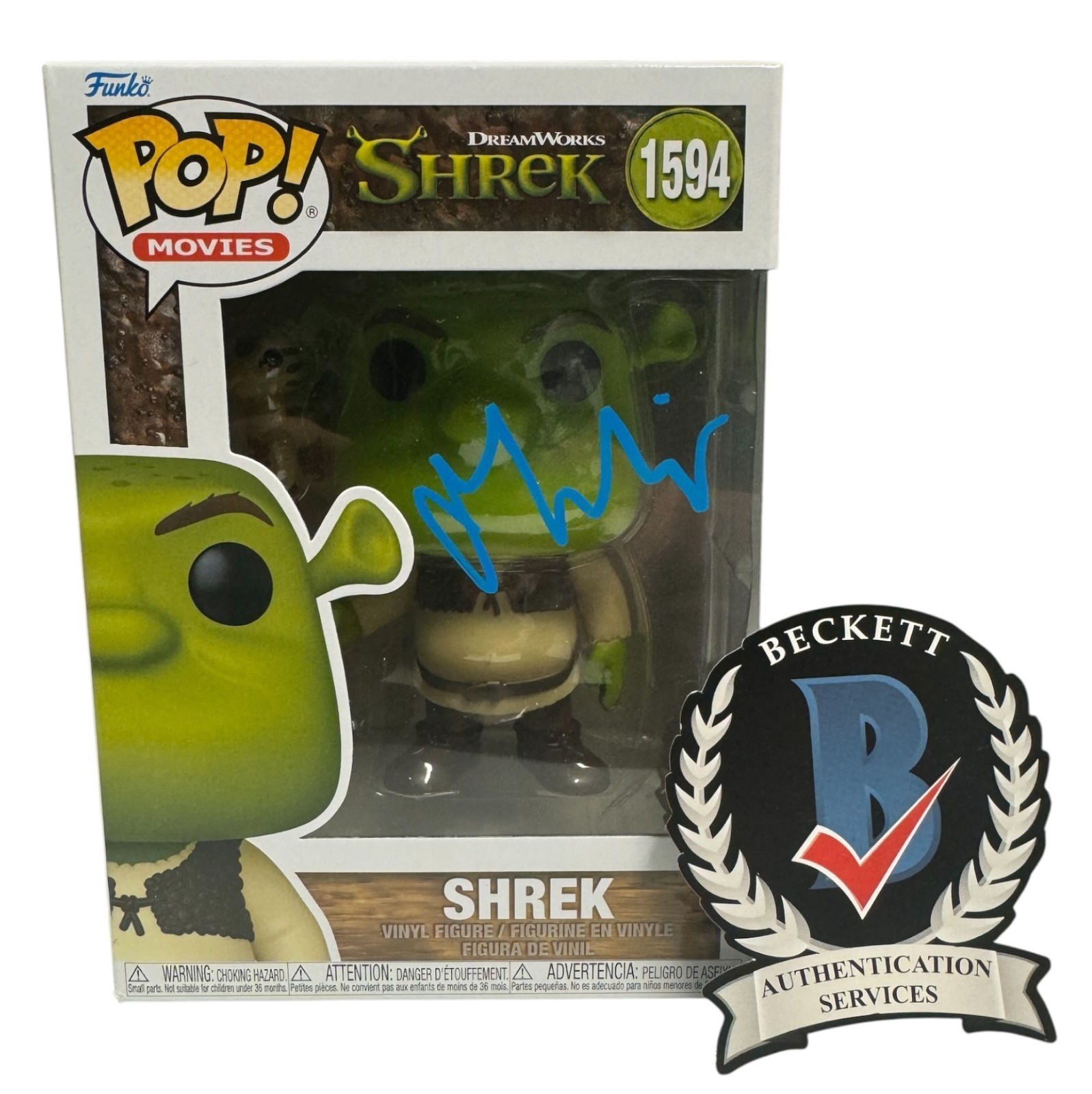 Mike Myers Signed Autograph Shrek Funko Pop 1594 Beckett BAS Mike Myers Signed Autograph Shrek Funko Pop 1594 Beckett BAS