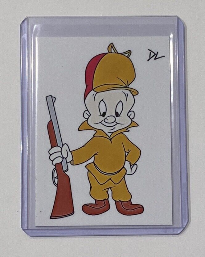 Elmer Fudd Limited Edition Artist Signed “Looney Tunes” Trading Card 1/10
