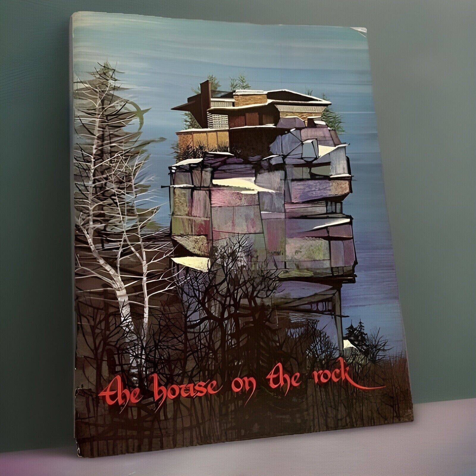 The House On The Rock  By Alex Jordan Souvenir Brochure Program 1976 ~Rare