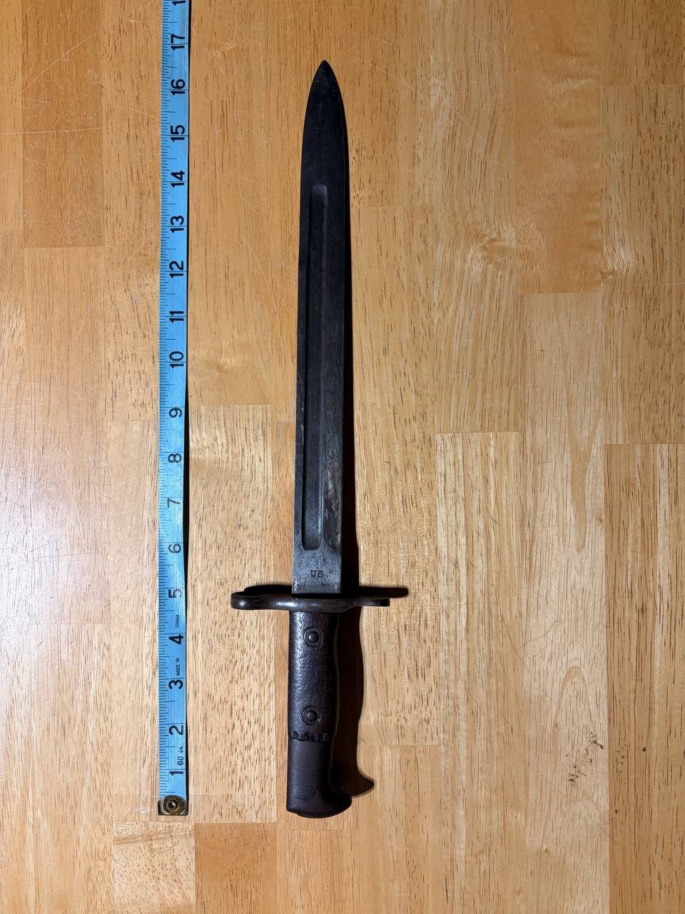 M1892 Krag Jorgensen US Bayonet with Scabbard M1892 Krag Jorgensen US Bayonet with Scabbard