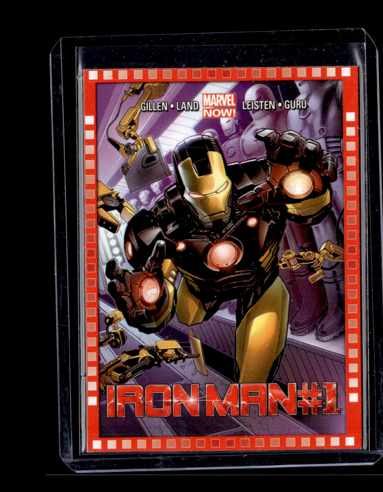 2013 Upper Deck Marvel Now Cutting Edge Covers #109 Iron Man #1