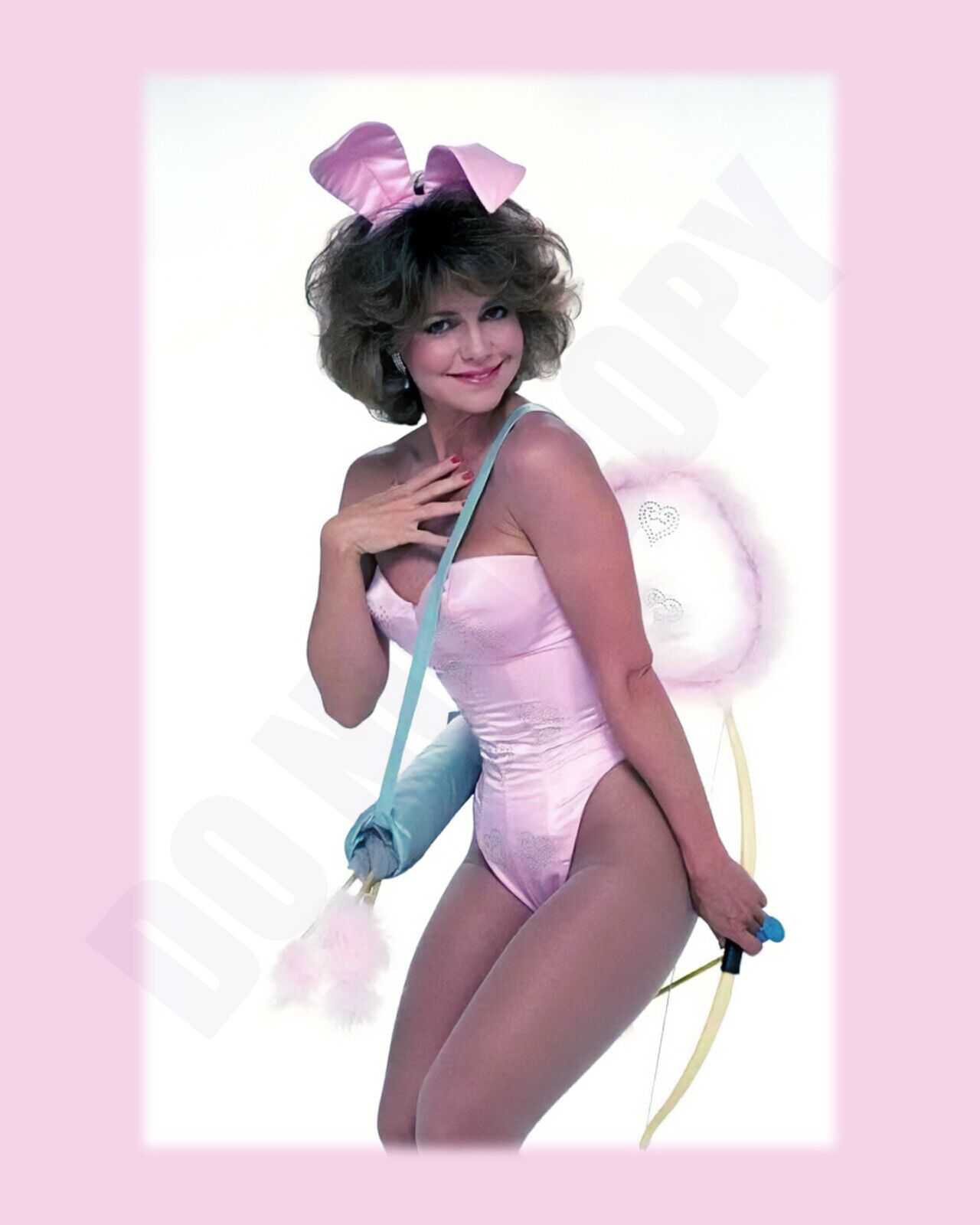 1986 SALLY FIELD Looking Sexy In Her Playboy Bunny Costume Outfit 8x10 Photo