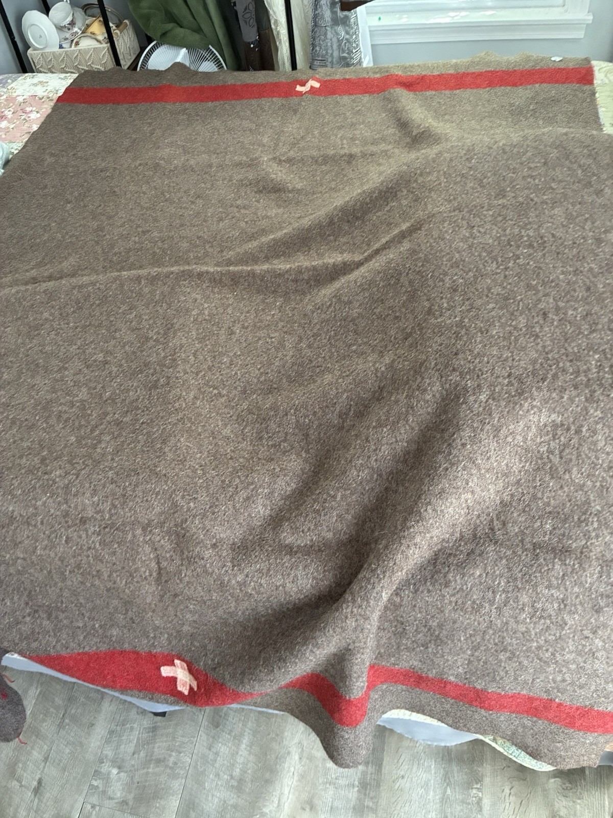 Authentic Pre-WWII Swiss Army Blanket Authentic Pre-WWII Swiss Army Blanket