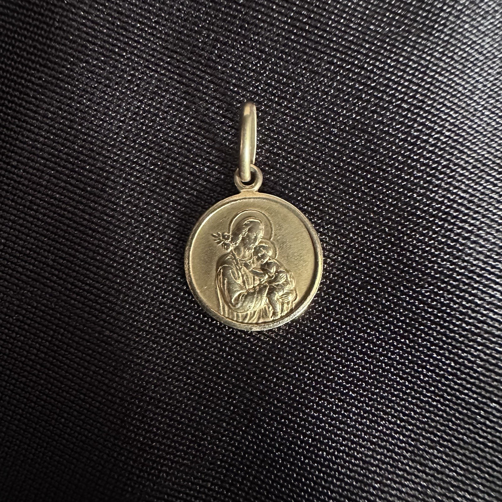 18K YELLOW GOLD - SAINT JOSEPH PENDANT/BRACELET CHARM 18K YELLOW GOLD - SAINT JOSEPH PENDANT/BRACELET CHARM