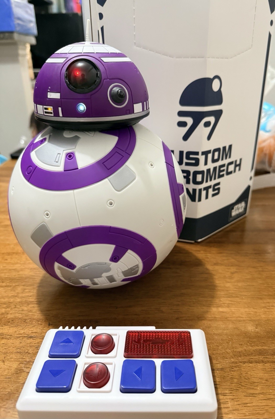 Star Wars Galaxy's Edge Build A Droid Depot Purple BB8 Disney Custom Preowned Star Wars Galaxy's Edge Build A Droid Depot Purple BB8 Disney Custom Preowned