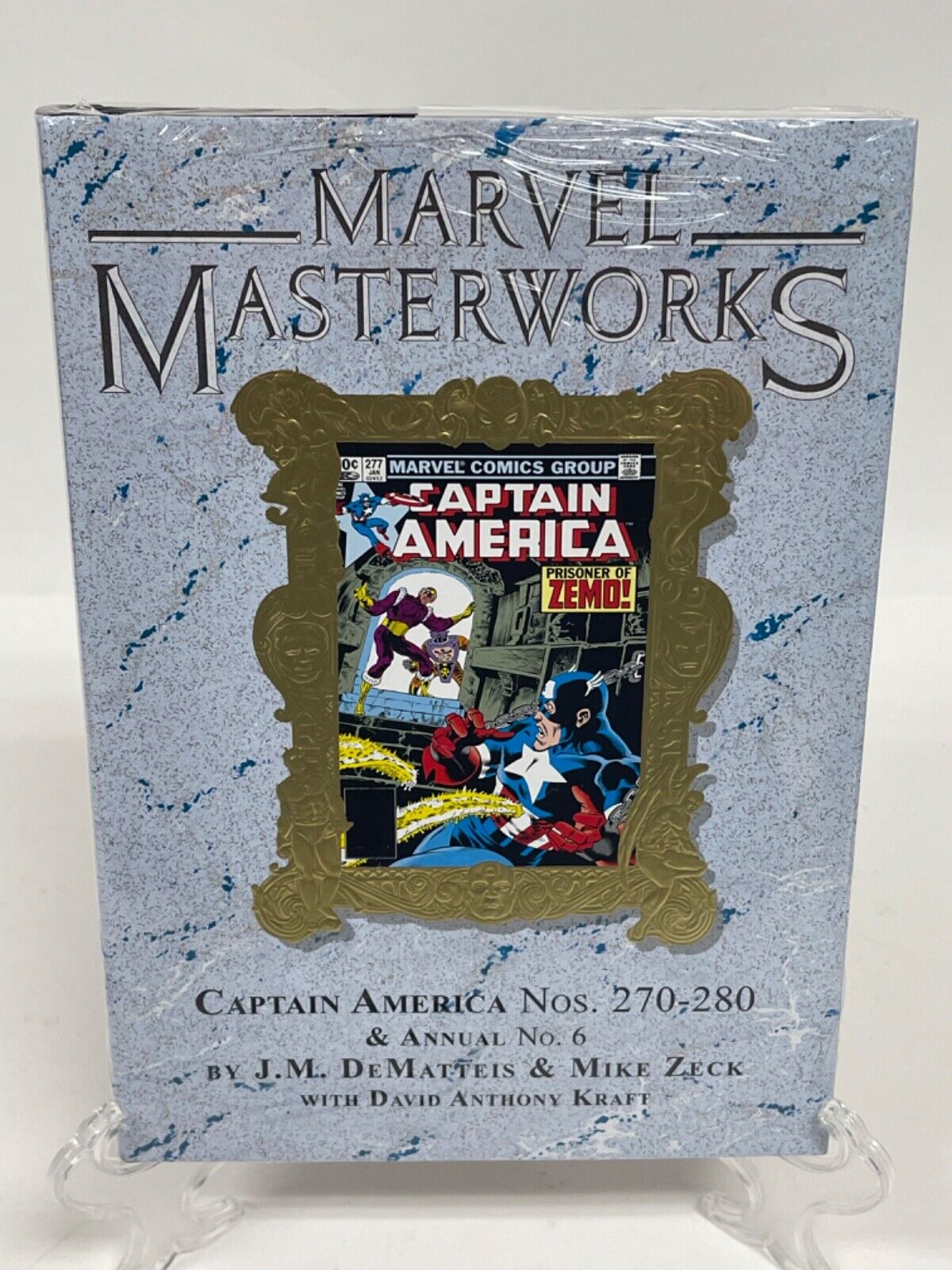 Captain America Marvel Masterworks Vol 16 DM COVER Marvel HC Hardcover Sealed
