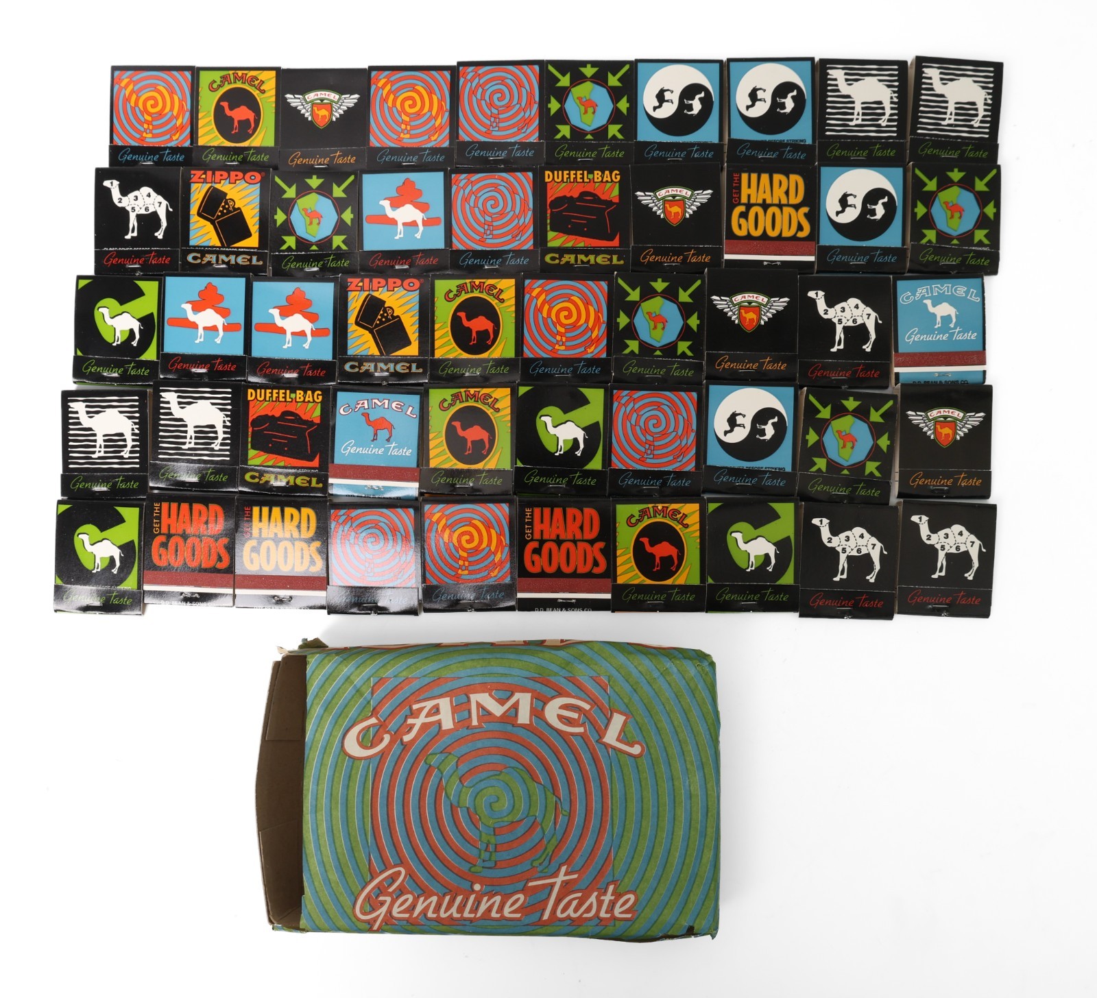 Vintage 1995 Camel Matchbooks 50 Unstruck Original Box Vintage 1995 Camel Matchbooks 50 Unstruck Original Box