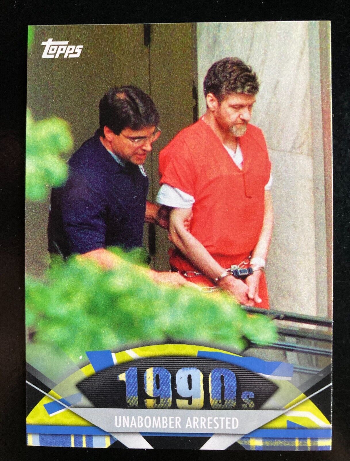 Unabomber Arrested 2011 Topps American Pie #173 NM