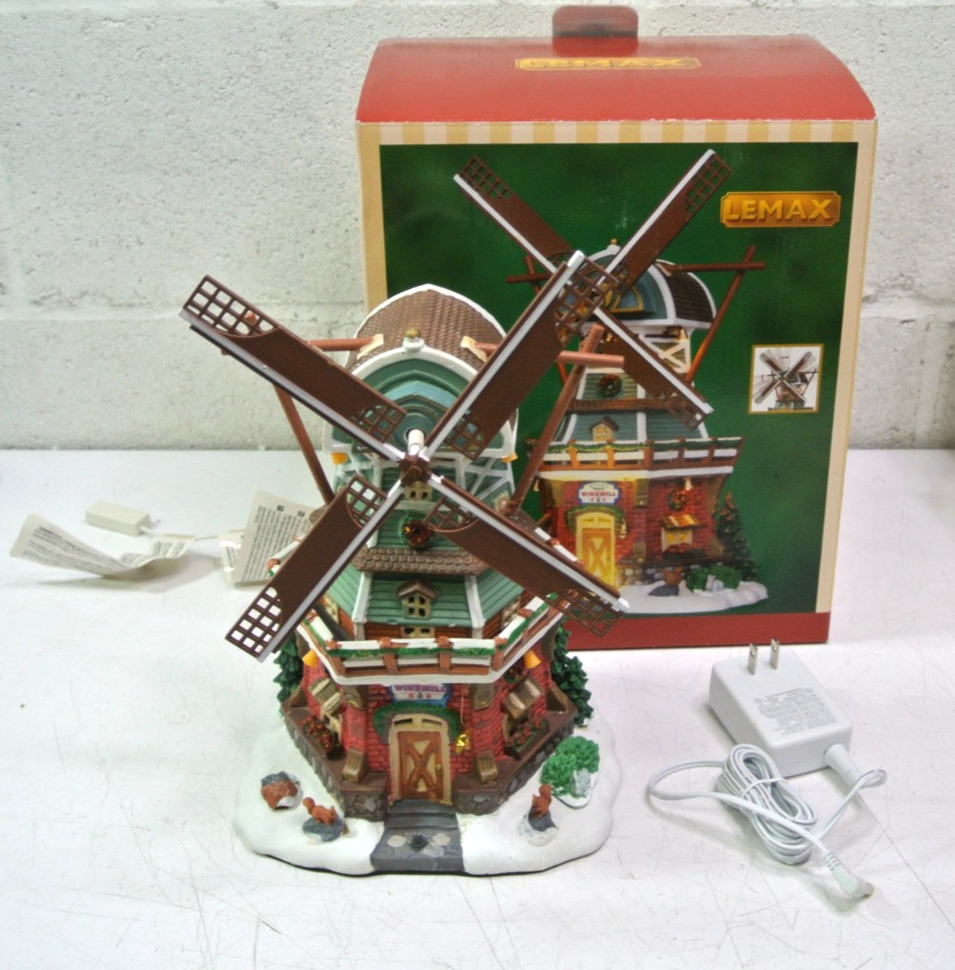 2012 LEMAX "STONY BROOK WINDMILL" #25384 ANIMATED ~EXTERIOR LIGHTED 2012 LEMAX "STONY BROOK WINDMILL" #25384 ANIMATED ~EXTERIOR LIGHTED
