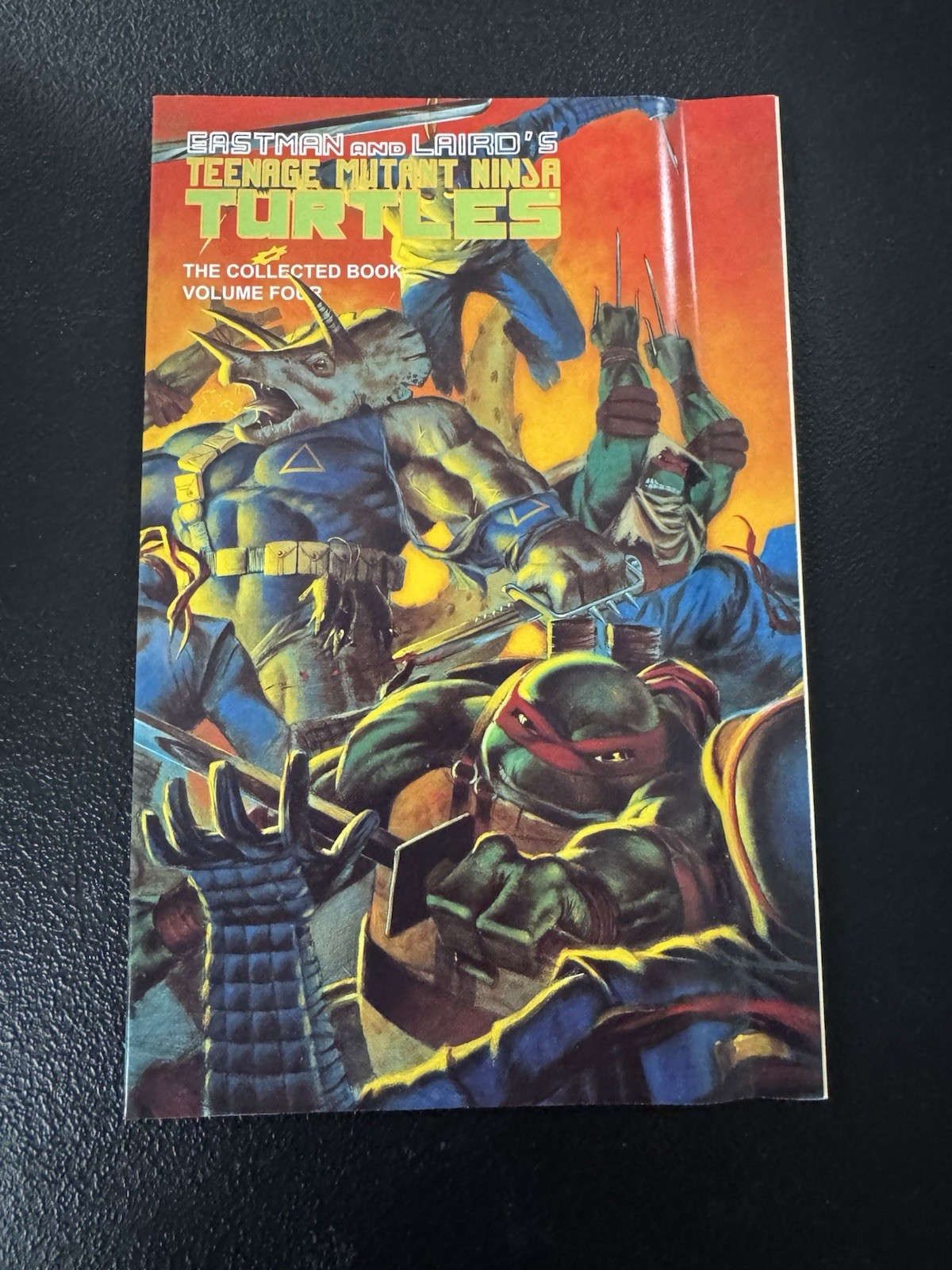 Teenage Mutant Ninja Turtles Collected Book Vol 4 Mirage 1st Print TMNT DAMAGED Teenage Mutant Ninja Turtles Collected Book Vol 4 Mirage 1st Print TMNT DAMAGED