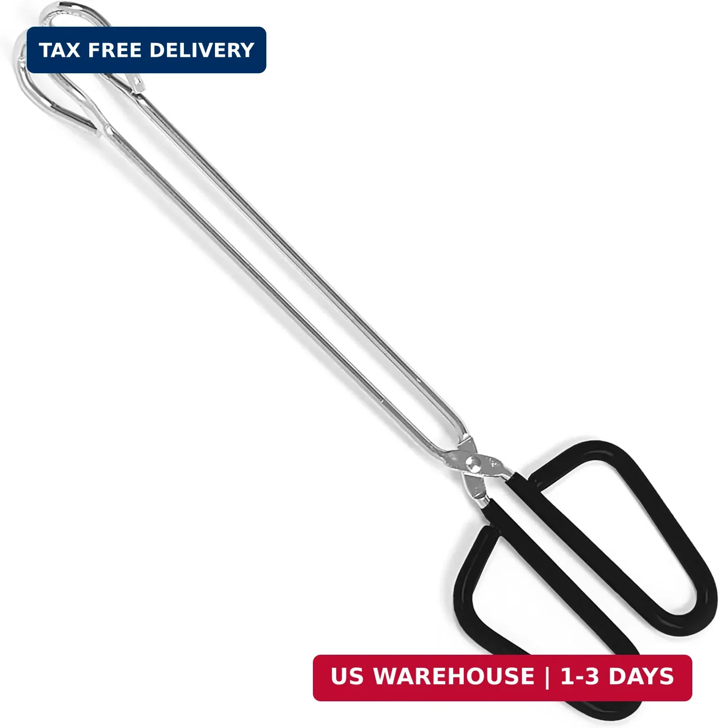 Norpro Tongs with Heat Resistant Handles, 12-Inch Norpro Tongs with Heat Resistant Handles, 12-Inch