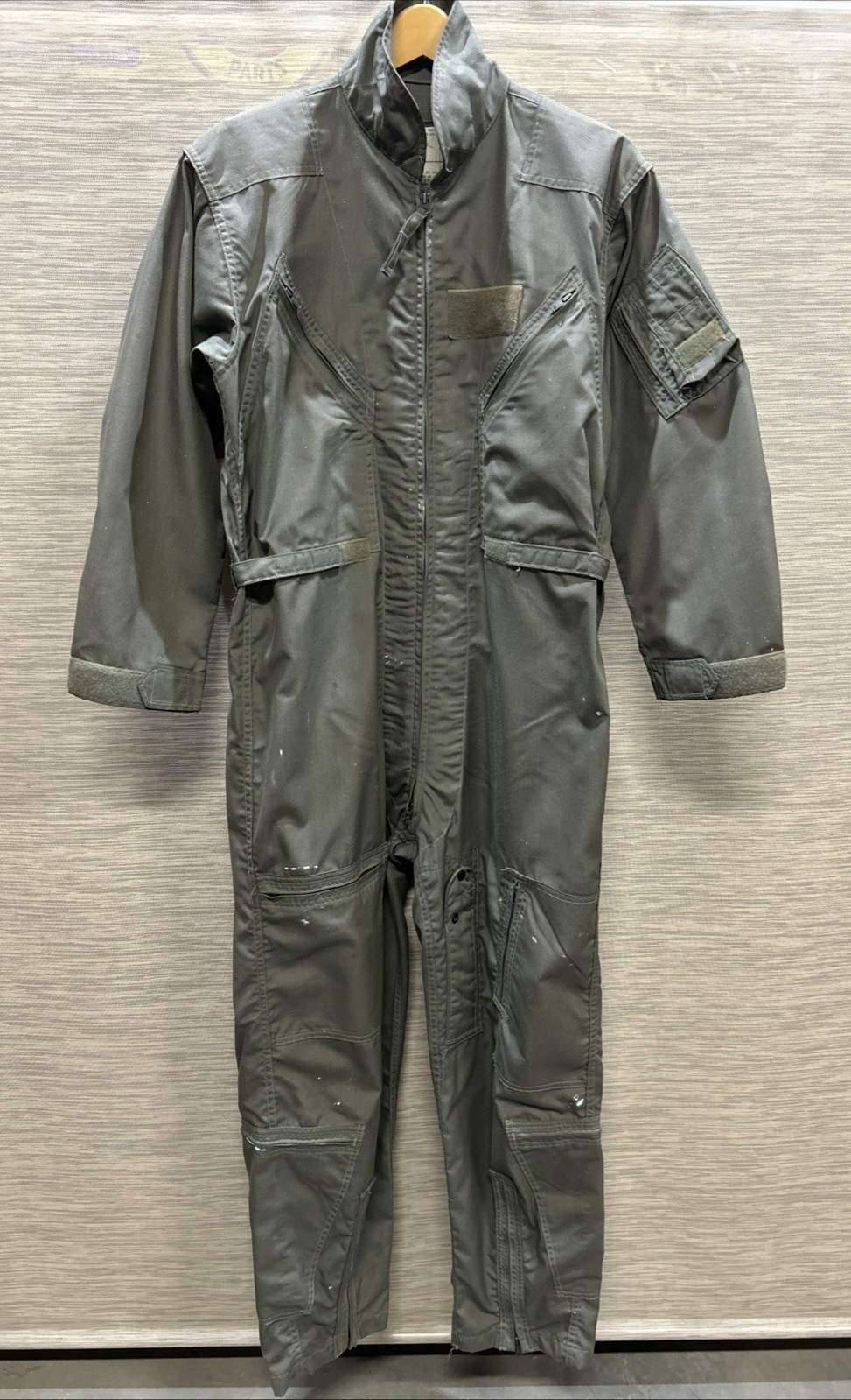 Vietnam Era US Military Flight Suit - Summer - Fire Resistant - 44R - Sage Green Vietnam Era US Military Flight Suit - Summer - Fire Resistant - 44R - Sage Green