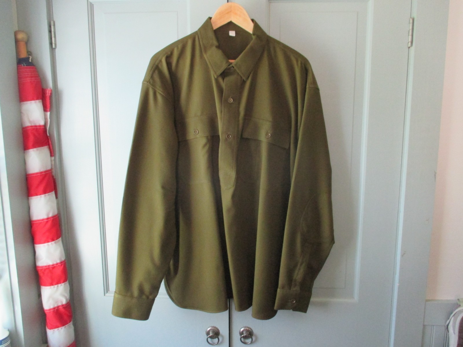 WWI US Army M1916 Wool Shirt X-Large Size 46 Repro