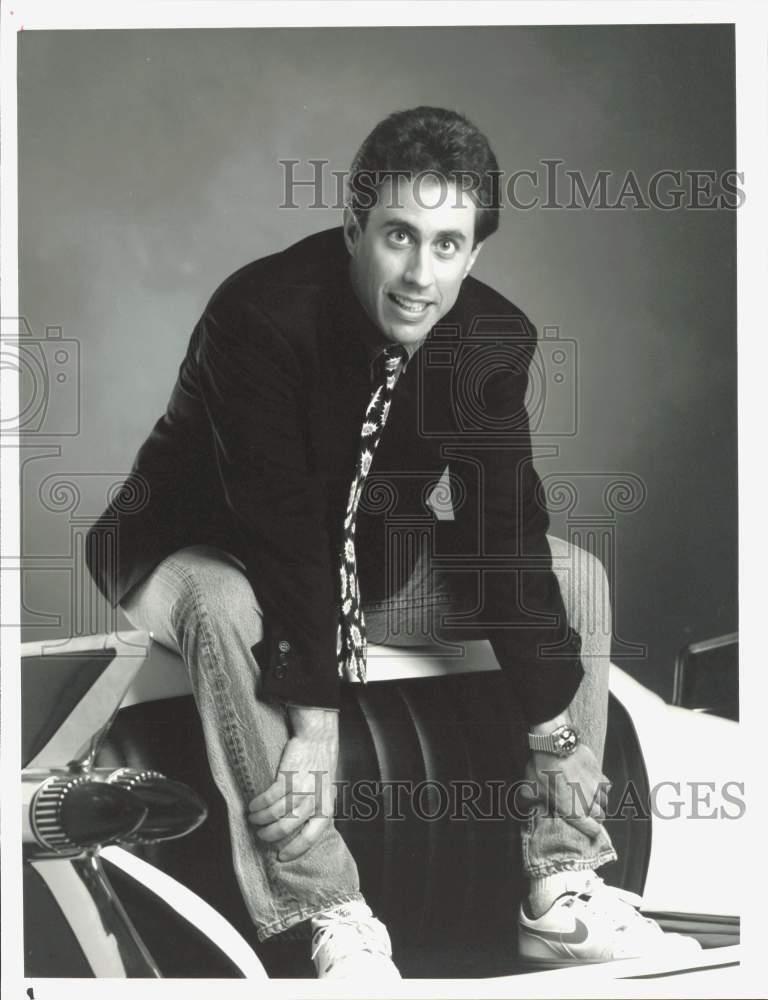 1991 Press Photo Comedian Jerry Seinfeld - hpp39697