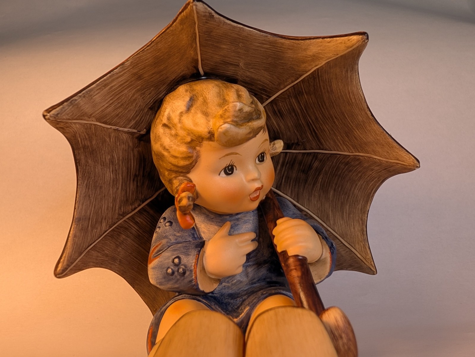 M.I. Hummel Umbrella Girl Goebel W Germany TMK6 5" Porcelain Figurine M.I. Hummel Umbrella Girl Goebel W Germany TMK6 5" Porcelain Figurine