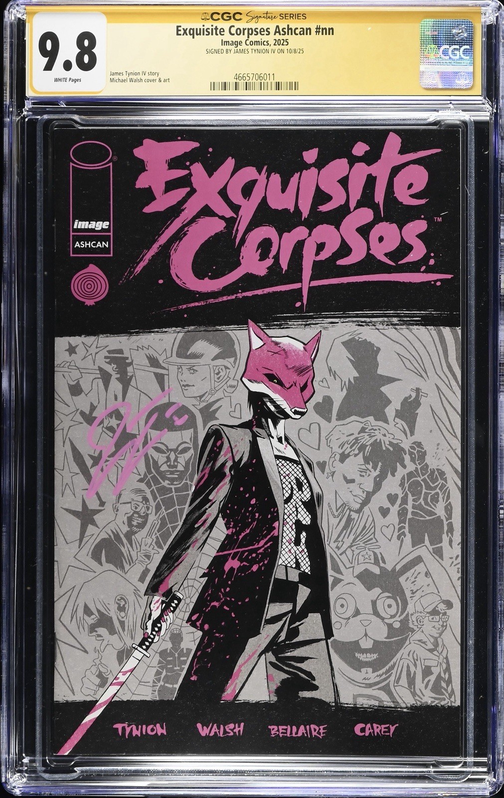 Exquisite Corpses Aschan #nn (Image, 2025) CGC 9.8 W SS | Signed by James Tynion Exquisite Corpses Aschan #nn (Image, 2025) CGC 9.8 W SS | Signed by James Tynion