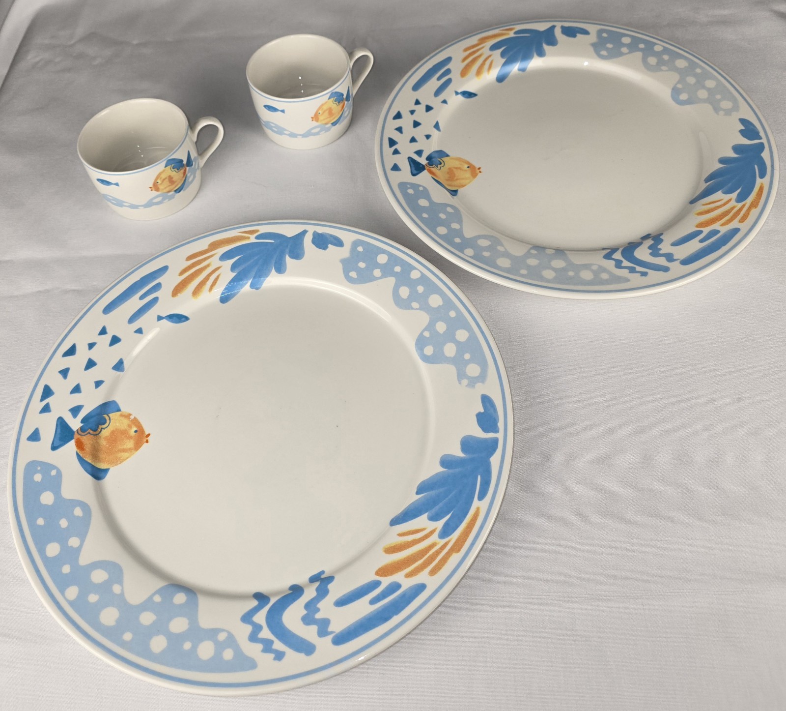 VTG Edgewater Hotel Laughlin Nevada Restaurant Ware Plates & Mugs 2 Sets VTG Edgewater Hotel Laughlin Nevada Restaurant Ware Plates & Mugs 2 Sets