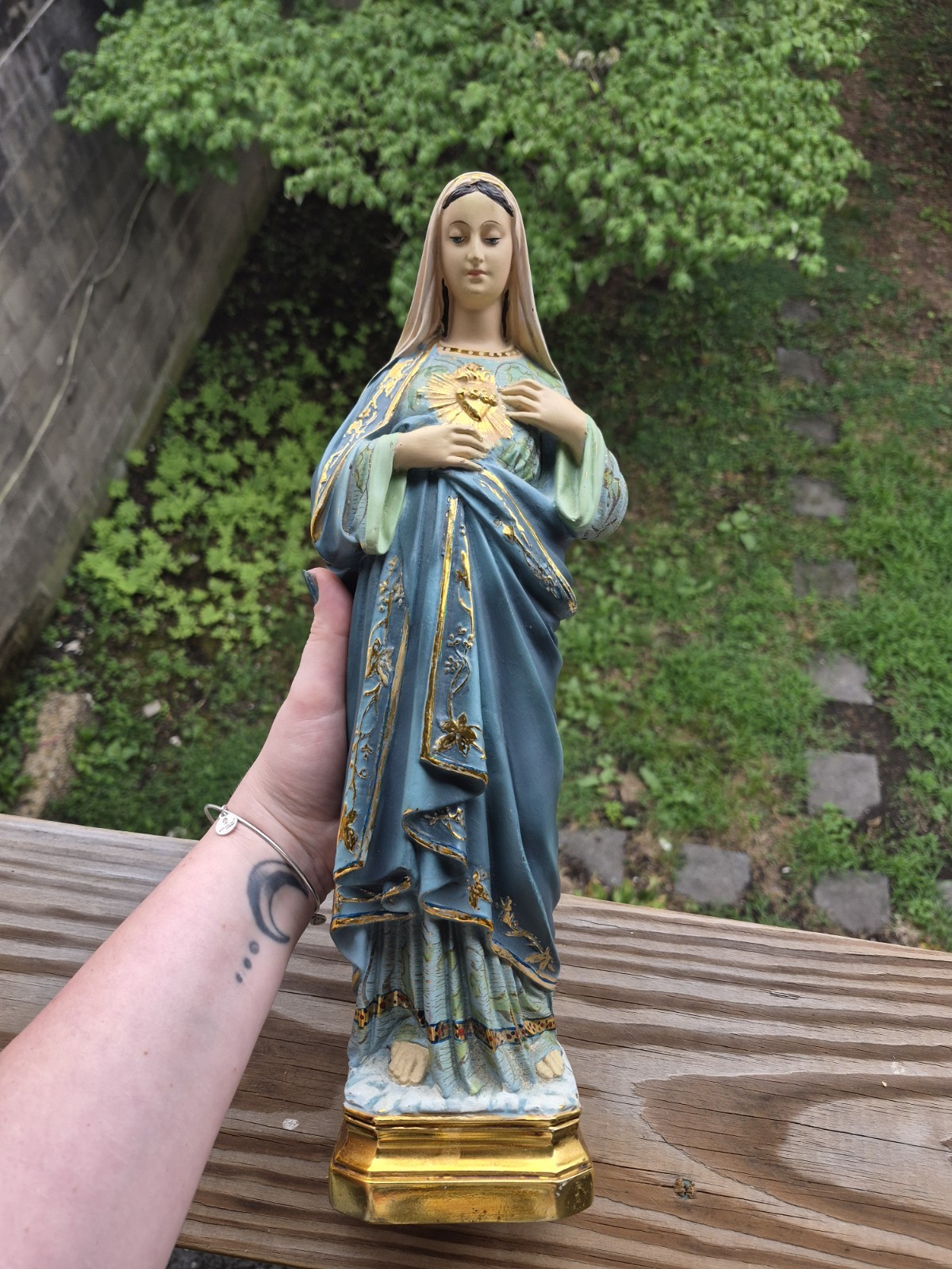 Beautiful New Immaculate Heart of Mary Statue Beautiful New Immaculate Heart of Mary Statue