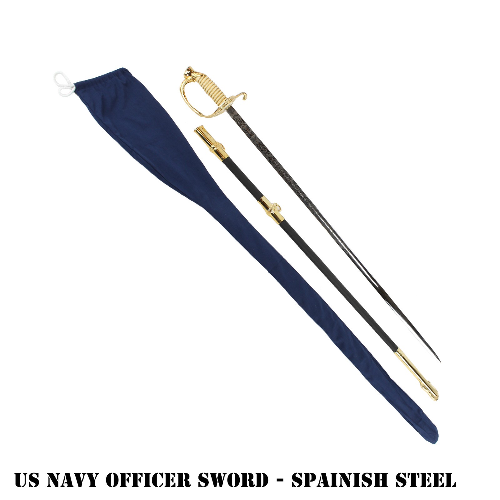 Genuine US Navy Officer Ceremonial Sword ~ 30" Blade ~ Vanguard ~ USA ~ NEW Genuine US Navy Officer Ceremonial Sword ~ 30" Blade ~ Vanguard ~ USA ~ NEW