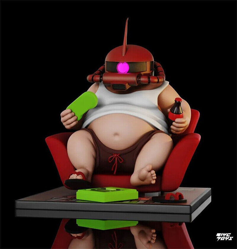 EC Studio Fatboy Series Fat nerd Fashion Collectibles Painted Model New In Stock