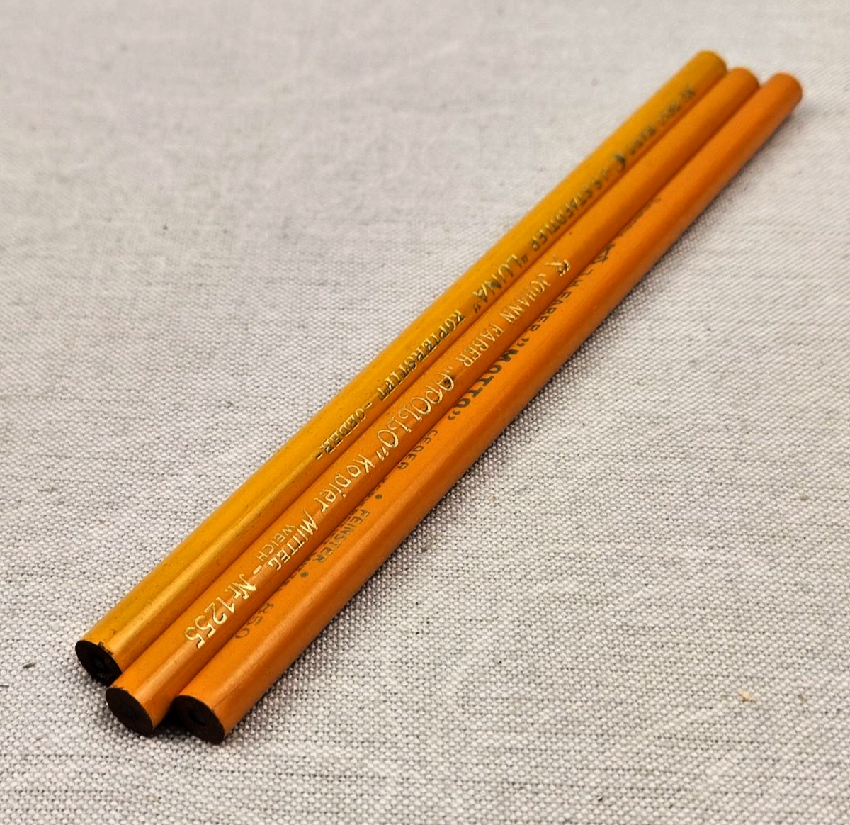 Three vintage pencils, copying pencils (chemical pencils), Germany, early 20th c Three vintage pencils, copying pencils (chemical pencils), Germany, early 20th c