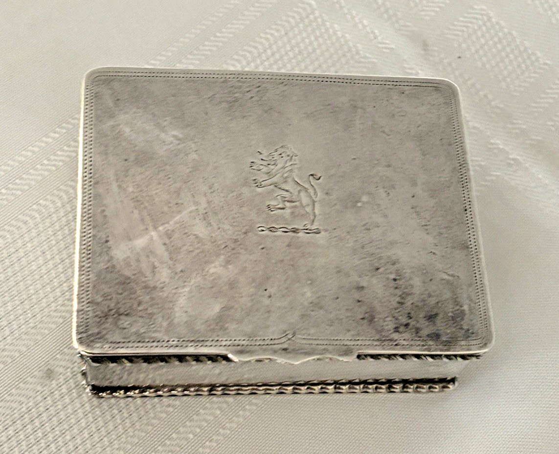 1939 Sheffield Silver Cigarette Case Trinket Engraved Campbell Soup Heir READ 1939 Sheffield Silver Cigarette Case Trinket Engraved Campbell Soup Heir READ