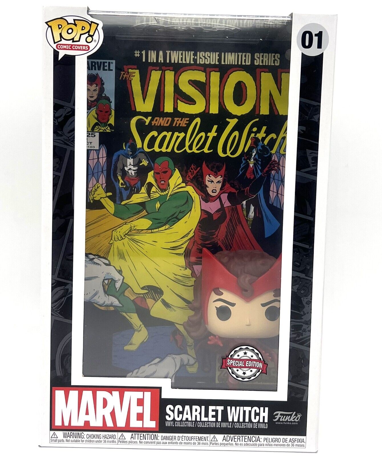 Funko Pop Comic Covers Marvel Scarlet Witch #01 Special Edition