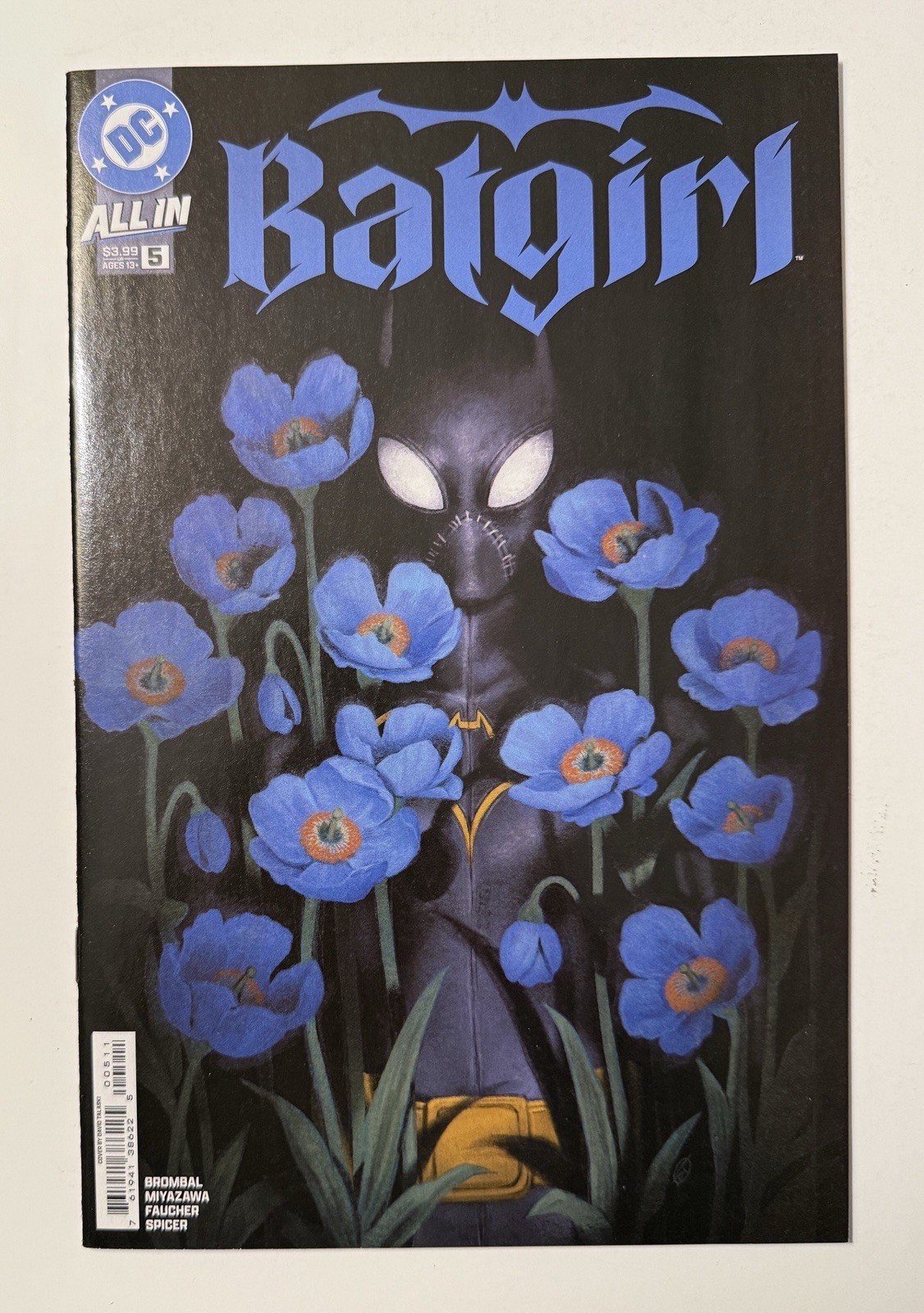 Batgirl #5 David Talaski cover A 2025 NM Tate Brombal Takeshi Miyazawa Cass Cain Batgirl #5 David Talaski cover A 2025 NM Tate Brombal Takeshi Miyazawa Cass Cain