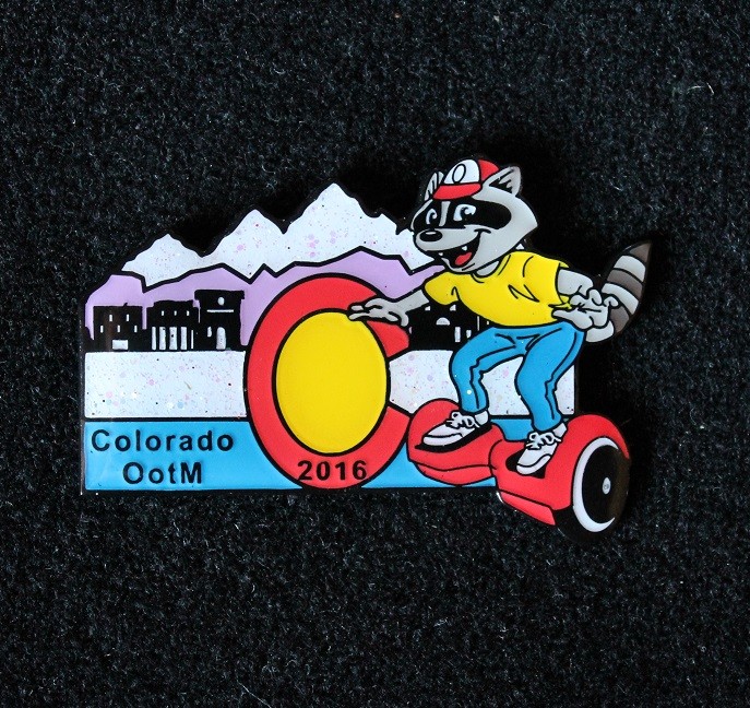 2016 Colorado Odyssey of the Mind OM Trading Pin 2016 Colorado Odyssey of the Mind OM Trading Pin
