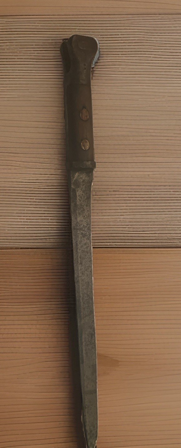 Vintage WWII JAPANESE TYPE 30 BAYONET – KOKURA ARSENAL, #24 Stamped Shows Make Vintage WWII JAPANESE TYPE 30 BAYONET – KOKURA ARSENAL, #24 Stamped Shows Make