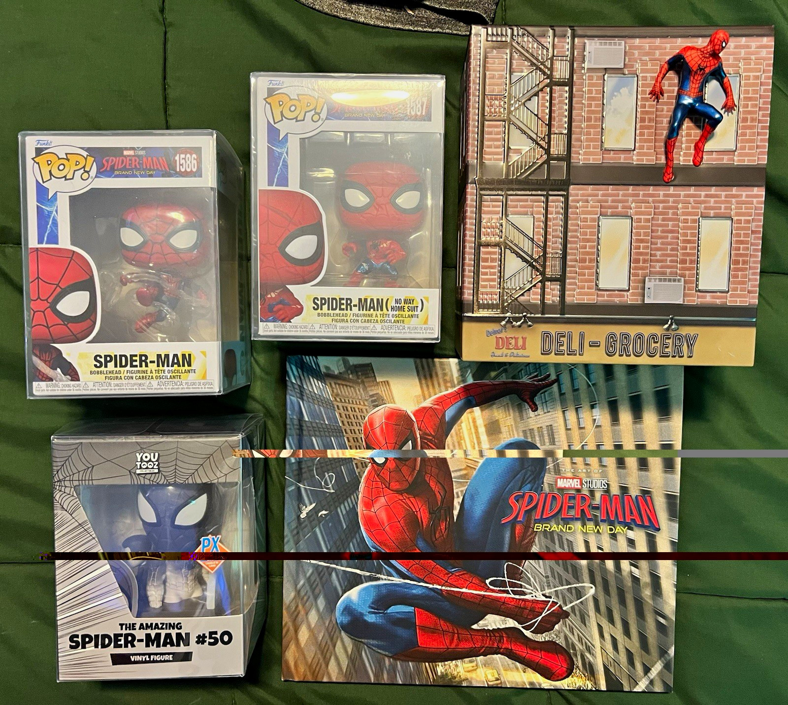 Spider-Man: Brand New Day Popcorn Bucket/Funko/YouTooz Collectible Bundle Spider-Man: Brand New Day Popcorn Bucket/Funko/YouTooz Collectible Bundle