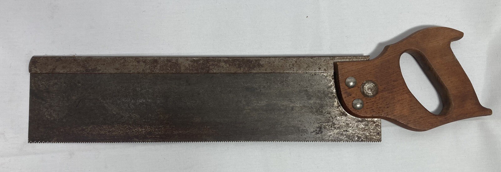 Warrant Superior Hand Saw 16" Blade Carpentry Craftsman Logo Vintage USA Warrant Superior Hand Saw 16" Blade Carpentry Craftsman Logo Vintage USA