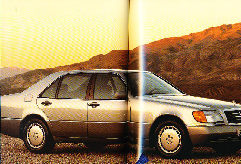 1992 Mercedes Benz 320SEL 500SE 600 Aus Sales Brochure 1992 Mercedes Benz 320SEL 500SE 600 Aus Sales Brochure