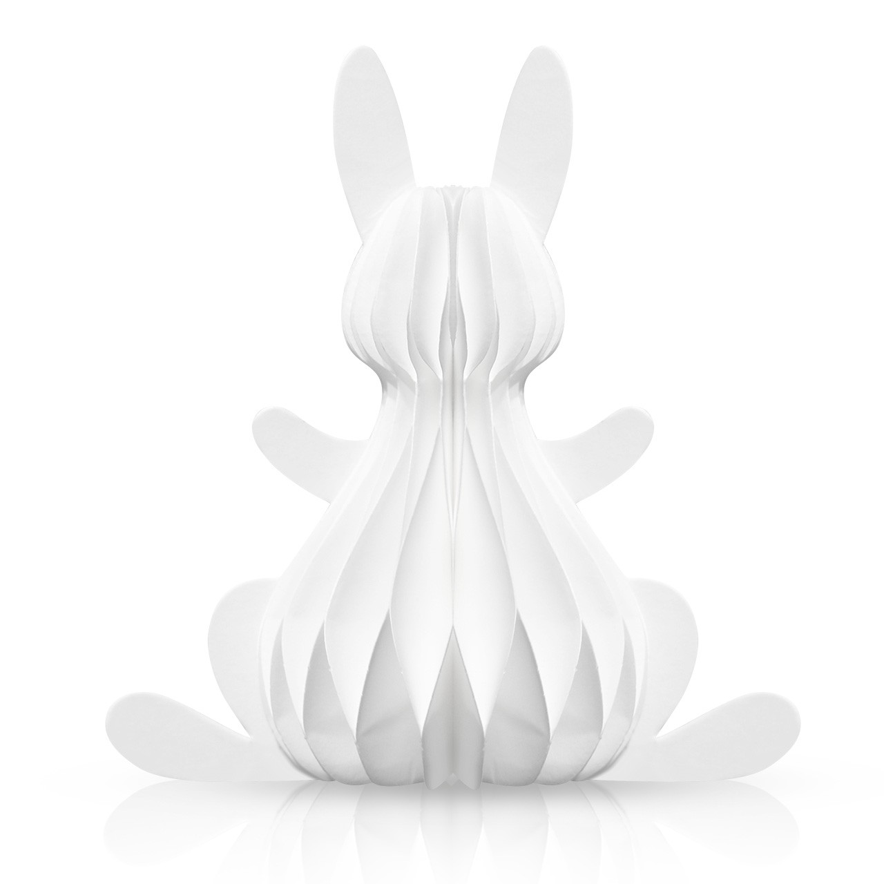 Briarwood Lane Spring Easter Honeycomb Paper Decor 5x5 White Bunny Honeycomb - Briarwood Lane Spring Easter Honeycomb Paper Decor 5x5 White Bunny Honeycomb -